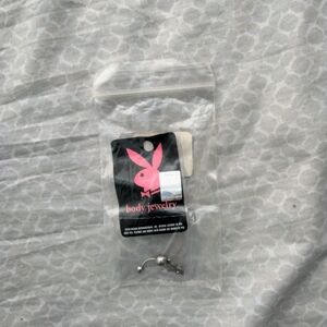 PLAYBOY Pink and Silver Body Jewelry